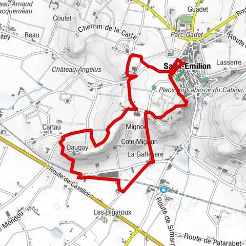 Boucle pédestre : Aux portes de Saint-Emilion