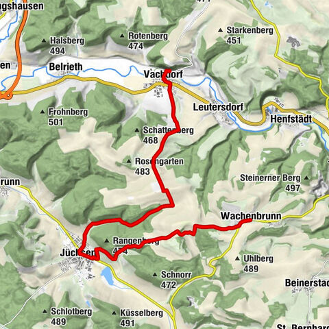 "On the Celtic Experience Trail" - Vachdorf-Wachenbrunn - Hike