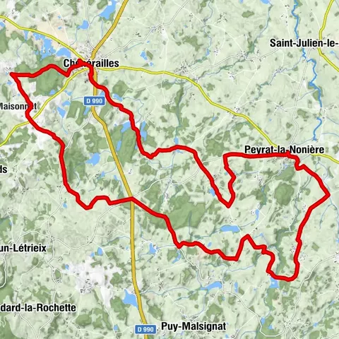 Boucle Vélo N°31 - Etangs et Châteaux