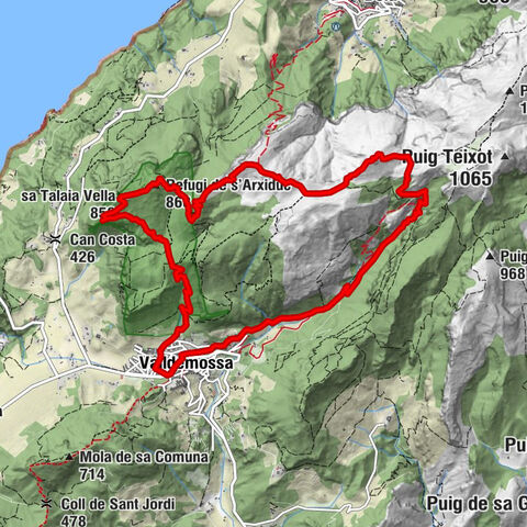 Mallorca, Puig Teixot
