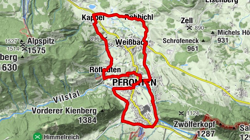 Pfronten district hike