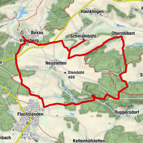 Gasthof Zum Kreuz - Virnsberg - Müllersberg - Boxau
