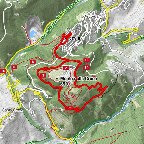 Arcevia - Cappuccetto Rosso - Monte della Guardia