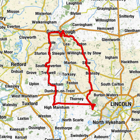 Gainsborough Central - St Leonard - St Mary (Stow Minster) - All Saints