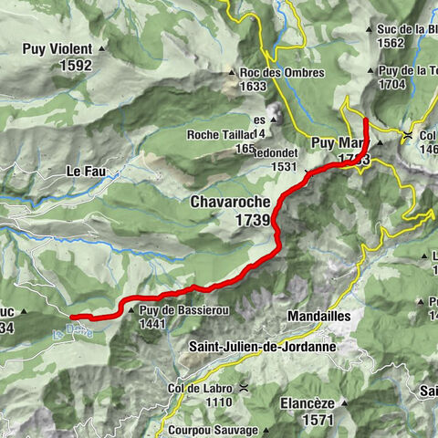 Col de Légal - Chavaroche - La Chapeloune - Chalet du Puy Mary