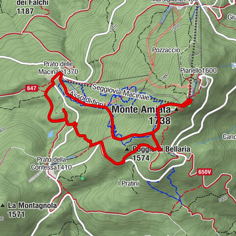 Castel del Piano - Poggio di Bellaria - Monte Amiata - Golf