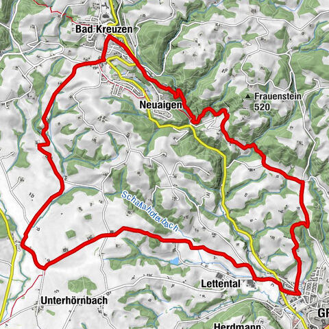 Bad Kreuzen: Kreuzner Donaublickrunde