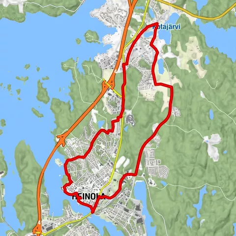 Heinola swing 17 km