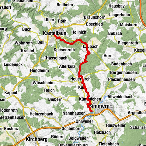 Schinderhannespfad Tag 1