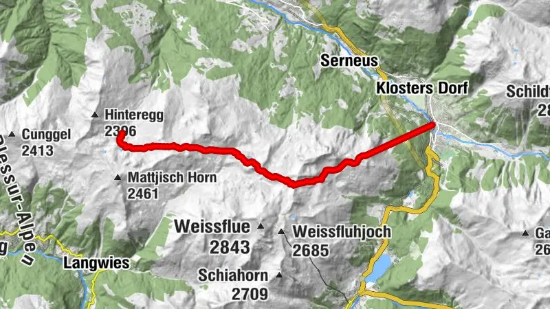 Partenzer Trek Stage 1: Klosters - Fideriser Heuberge