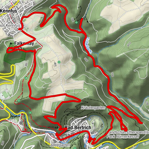 Kennfus Bad Bertrich Eichenblattweg