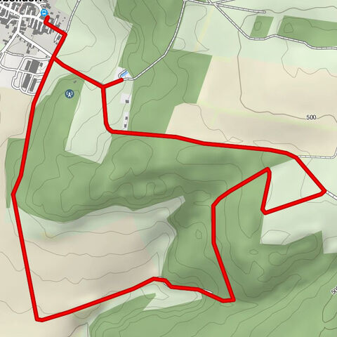 "Grabfeldblick" - Obendorf - circular route