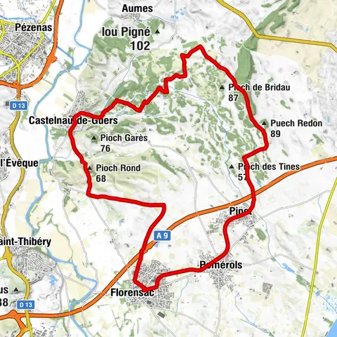 MTB CIRCUIT 17: THE GRAND PICPOUL – CAP D’AGDE MEDITERRANEAN MTB/GRAVEL AREA