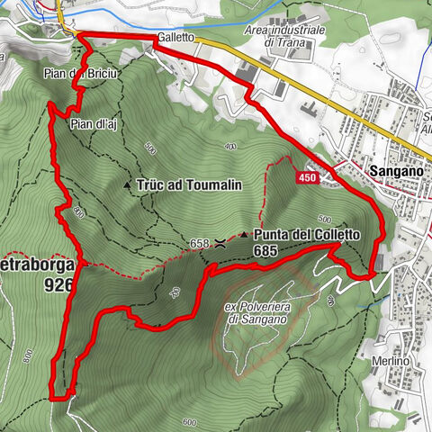 A walk in the Megalithic - The Menhirs of Pietraborga - Direct route from the Torrioni