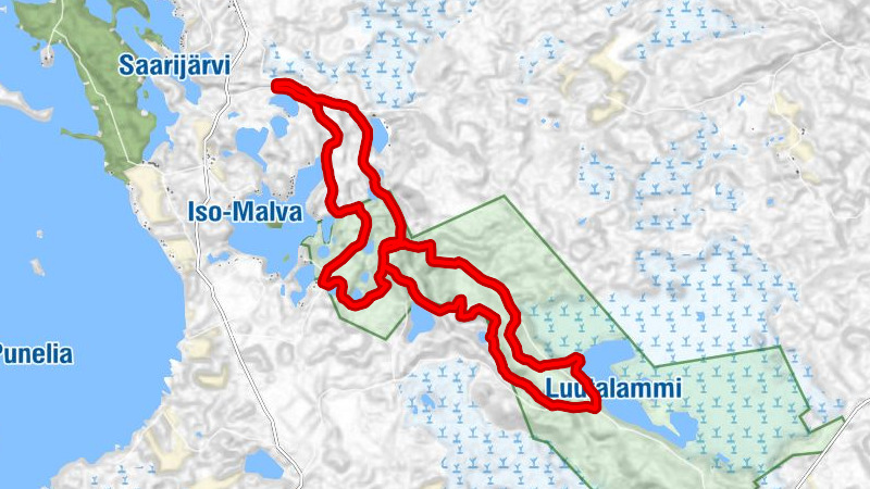 Luutaharjun Samo 12km