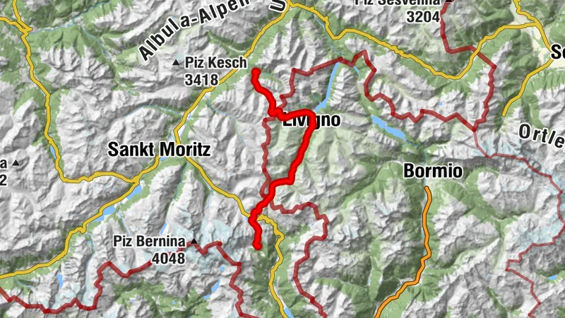 Hut route Engadin: stage 2 Alp Grüm-Parkhütte Varusch