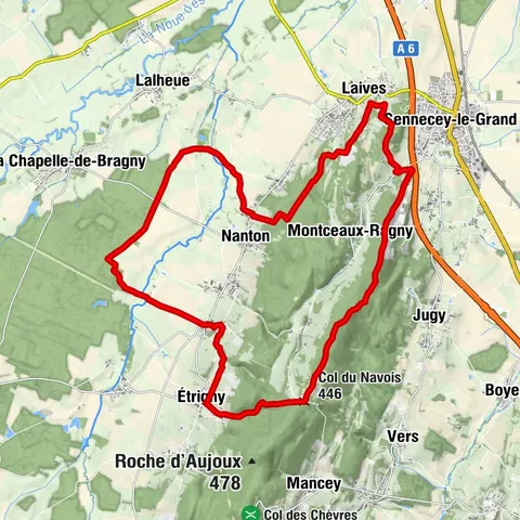 Boucle Nord - Panoramique Nord du Massif