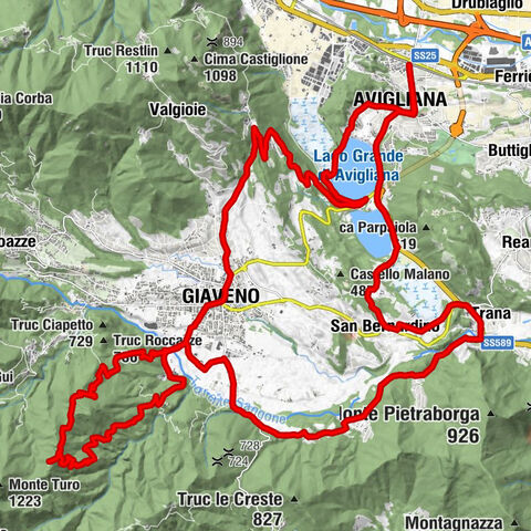 VALSANGONE - On road in a magical forest