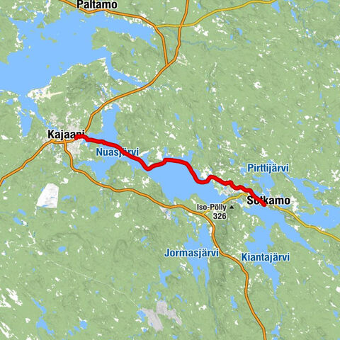 Kainuu Tervareitti / Stage 3: Sotkamo - Kajaani 36 km