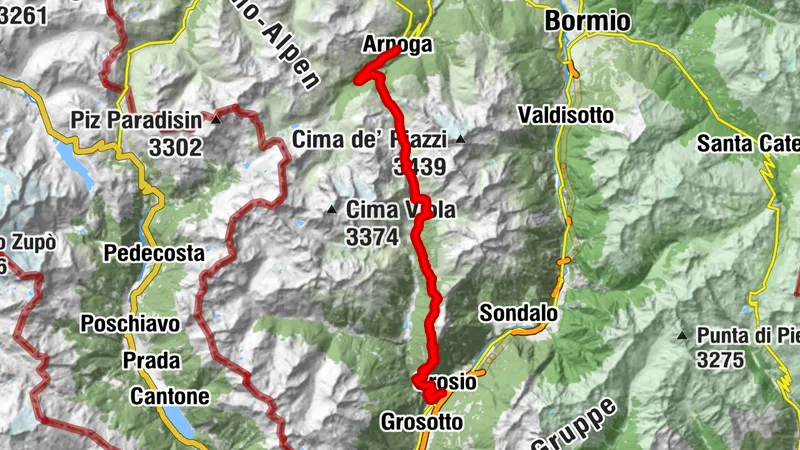 Stelvio E-Bike Tour: Arnoga - Passo di Verva - Grosio