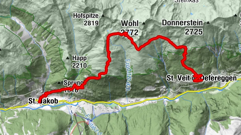 2TälerTrail - Stage 2: From St. Veit to St. Jakob