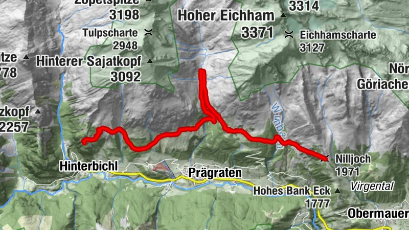 Trail Virgentaler Sonnseitenweg Stage 3
