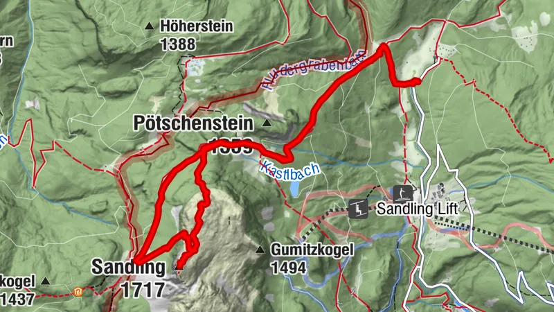Bergtour auf den Sandling