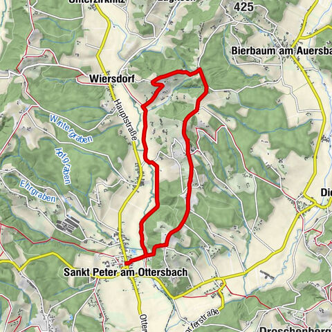 Wein- und Turmweg in St. Peter am Ottersbach