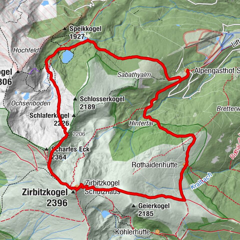 Von der Sabathy über die Winterleiten auf den Zirbitzkogel