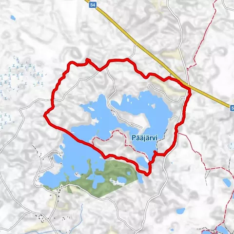Pääjärven kierto 7,5 km