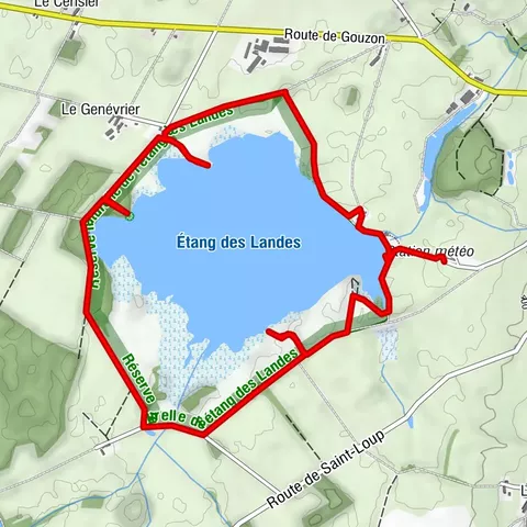 L'étang des Landes