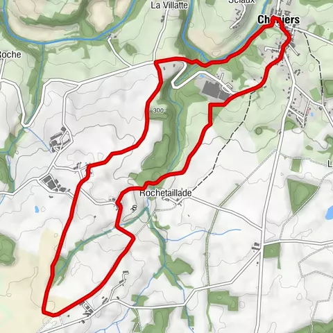 Circuit pédestre A travers bois et sentiers CH3