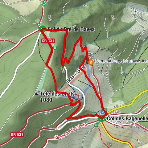 Walk Farm Inn Graine Johé "Walk between two valleys"