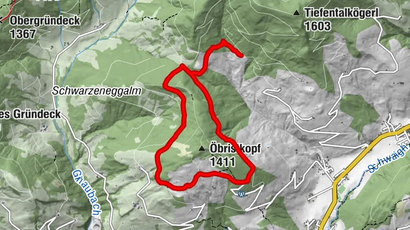 (E-)Bike & Hike regeneration moments around the Öbristköpfl