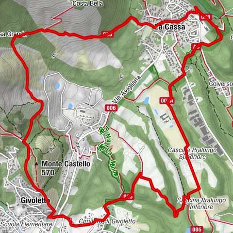 LA CASSA Monte Castello Loop