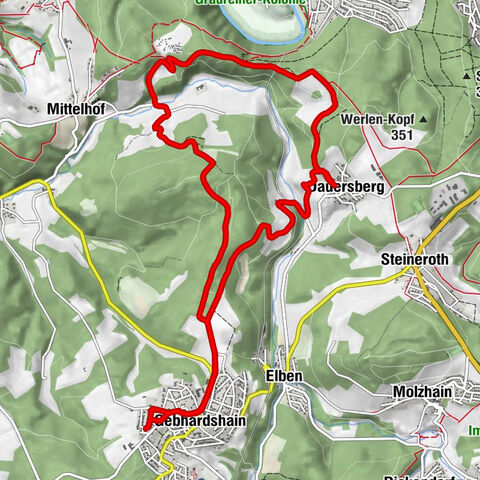 Rundweg von Gebhardshain über Dauersberg und Mittelhof