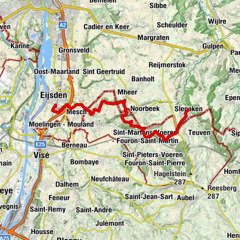 Slenaken - Sint-Rochuskapel - Kattenrothberg - Eijsden