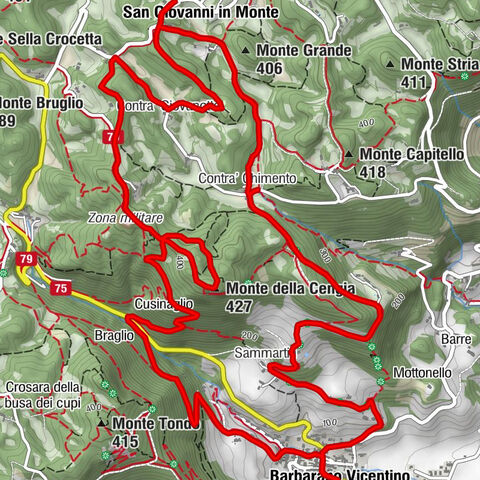 Barbarano Vicentino - Roma - Agriturismo Al Vecio Magazin - Monte della Cengia