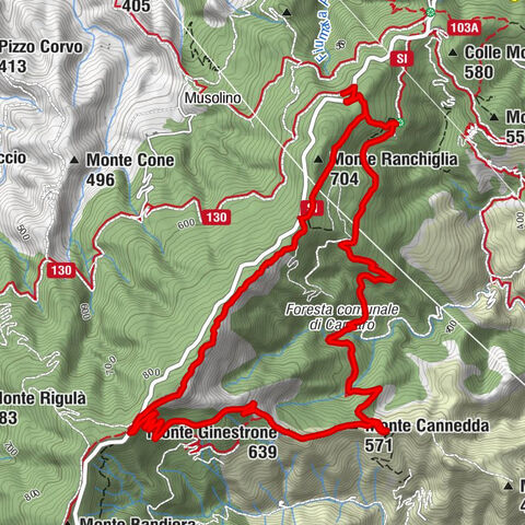 III Circoscrizione - Monte Ranchiglia - Pizzo Chiarino - Monte Ginestrone