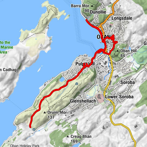 Argyll and Bute - Oban - Battery Hill - Pulpit Hill
