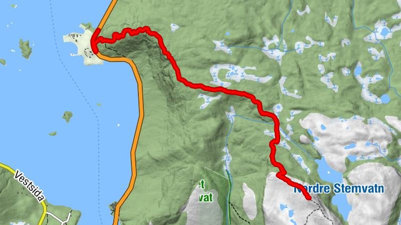 Bygland - Rinden - Vinddalsristi - Årdalsknapen