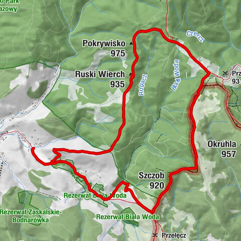 Kaplica pw. Matki Bożej - Ruski Wierch - Pokrywisko - Grúnik / Syhła