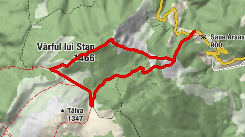 Isverna - Vârful lui Stan