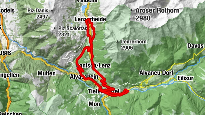 Lenzerheide - Albula spring tour