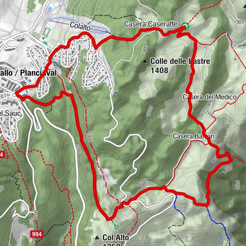 Malghe di Collalto loop