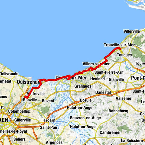 De St Aubin à Deauville