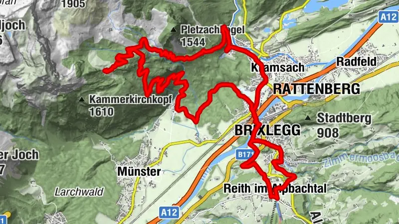 3. Tag - Mountainbike-Sternfahrt Alpbachtal