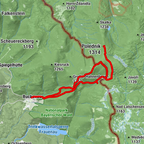 Mittagsberg / Polednik 1314m