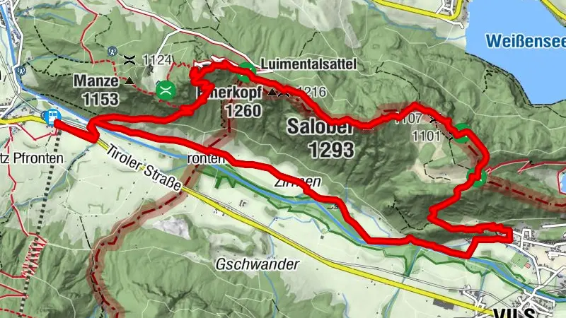 Saloberkamm - in the king's footsteps