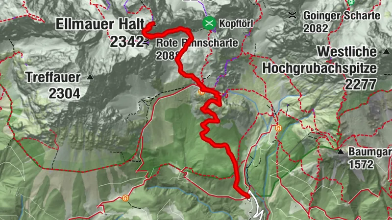 Gipfeltour Ellmauer Halt